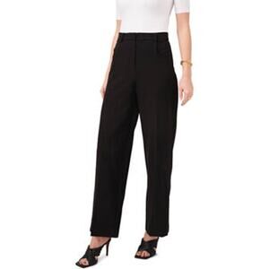 Vince Camuto Stretch Wide Leg Slim Trousers Pants Slacks Black Business Sz 6 NWT